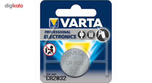 باتری سکه ای وارتا مدل CR 2032